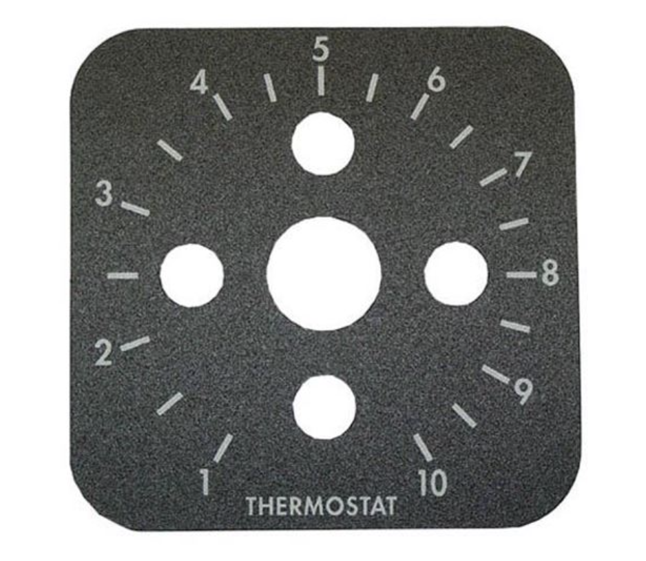 Cres Cor 0595064 Label, Thermostat